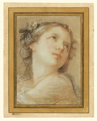 Hoofd van een bacchante