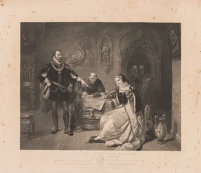 Ondertekening van het Doodsbevel van Lady Jane Grey