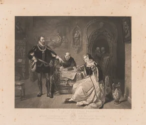 Ondertekening van het Doodsbevel van Lady Jane Grey