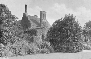 Een gevel van het oude paleis
