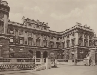 Somerset House, uitzicht op de binnenplaats
