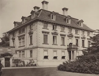 Thorpe Hall, Peterborough, de Zuidgevel
