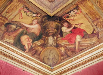 Plafond van het Hôtel de l