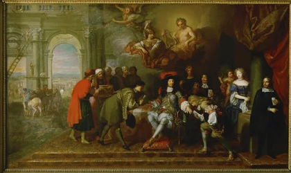 Ter gelegenheid van het Peacetrag van Nijmegen ... (olieverf op doek)