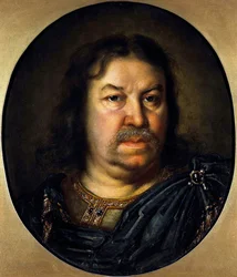 Portret van senator prins Yakov Fyodorovich Dolgorukov