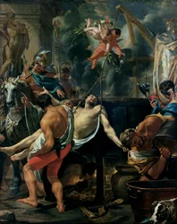 Het martelaarschap van de heilige Johannes de Evangelist