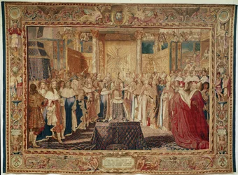 De kroning van Louis XIV ...