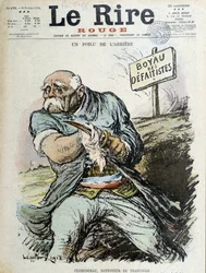 Een harige achterkant: Clemenceau, loopgravenreiniger. Omslag 