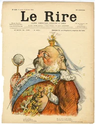 Illustratie van Charles Leandre (1862-1934) voor de omslag van Le Rire