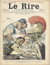 Illustratie van Charles Leandre (1862-1934) voor de omslag van Le Rire