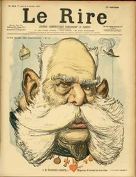 Illustratie van Charles Leandre (1862-1934) voor de omslag van Le Rire