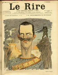 Illustratie van Charles Leandre (1862-1934) voor de omslag van Le Rire