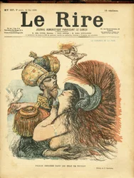 Illustratie van Charles Leandre (1862-1934) voor de omslag van Le Rire