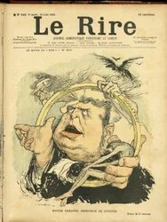 Illustratie van Charles Leandre (1862-1934) voor de omslag van Le Rire
