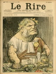 Illustratie van Charles Leandre (1862-1934) voor de omslag van Le Rire, nr. 263