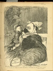 Illustratie van Charles Leandre (1862-1934) in Le Lire