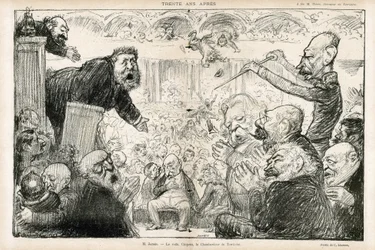 Illustratie van Charles Leandre (1862-1934) in Le Rire