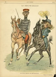 Illustratie van Charles Leandre (1862-1934) in Le Rire