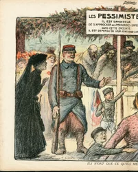La Baionnette, Satirisch in Kleuren