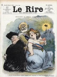Scheiding van Kerk en Staat: de Franse politicus Jean-Bienvenu Martin (1847-1943), Minister van Openbaar Onderwijs, Schone Kunsten en Eredienst, wanhopig op zoek naar scheiding van de Kerk als priester van Frankrijk