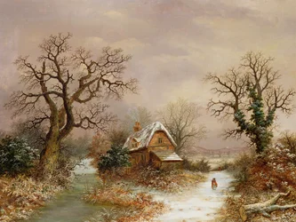 Roodkapje in de sneeuw, 19e eeuw