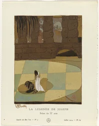 Gazette du Bon Ton, 1914 - No. 7 : De Legende van Joseph / Scène van de IIe acte