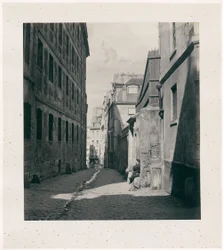 Rue Chartière (impasse Chartière) van rue de Reims