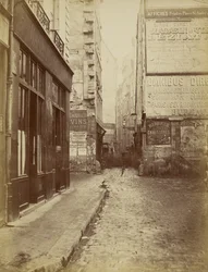 Rue Tirechappe, gezien vanaf de rue Saint-Honoré