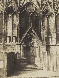 De Rode Deur, noordelijke portaal van de Kathedraal van Notre-Dame, Parijs