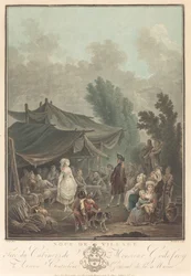 Dorpsbruiloft, 1785
