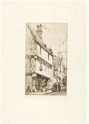 Een Oud Huis in Bourges