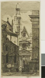 Kerk van St. Etienne du Mont, Parijs