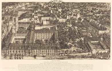 Collège Henri IV, Parijs, of Lycée Napoléon (Henry IV College of Napoleon School, Parijs)