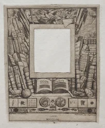 Ontwerp voor een Lijst voor het Portret van Armand Guéraud