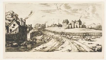 Ingang naar de buitenwijk Saint-Marceau, Parijs