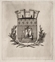 Etsen van Parijs: De symbolische wapens van de stad Parijs