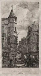 Huis met een torentje, nr. 22 Schoolstraat van de Geneeskunde, 1861