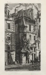 Huis met een toren, rue de la Tixeranderie, Parijs