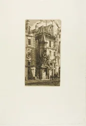 Huis met een Toren, rue de la Tixeranderie, Parijs