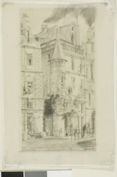 Huis met een Toren, rue de la Tixeranderie, Parijs