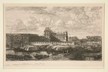 Het oude Louvre
