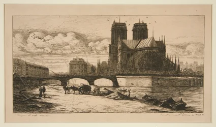De apsis van Notre-Dame