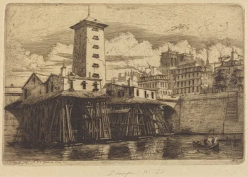 De Notre-Dame-pomp, Parijs