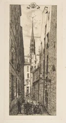 De Rue des Chantres (Rue des Chantres, Parijs)