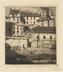 Het Mortuarium, Parijs (La morgue, Paris)