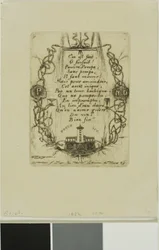 Pompe Notre-Dame, Parijs, klein bord