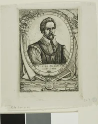Portret van René de Laudonnière Sablais (de Burdigale)