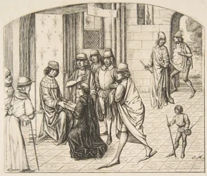 Presentatie van Valerius Maximus aan koning Lodewijk XI