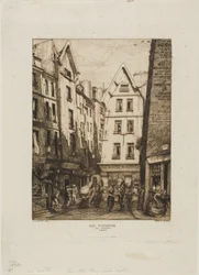 Rue Pirouette aux Halles, Parijs