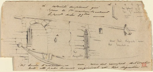 Studie voor "Le Petit Pont"
